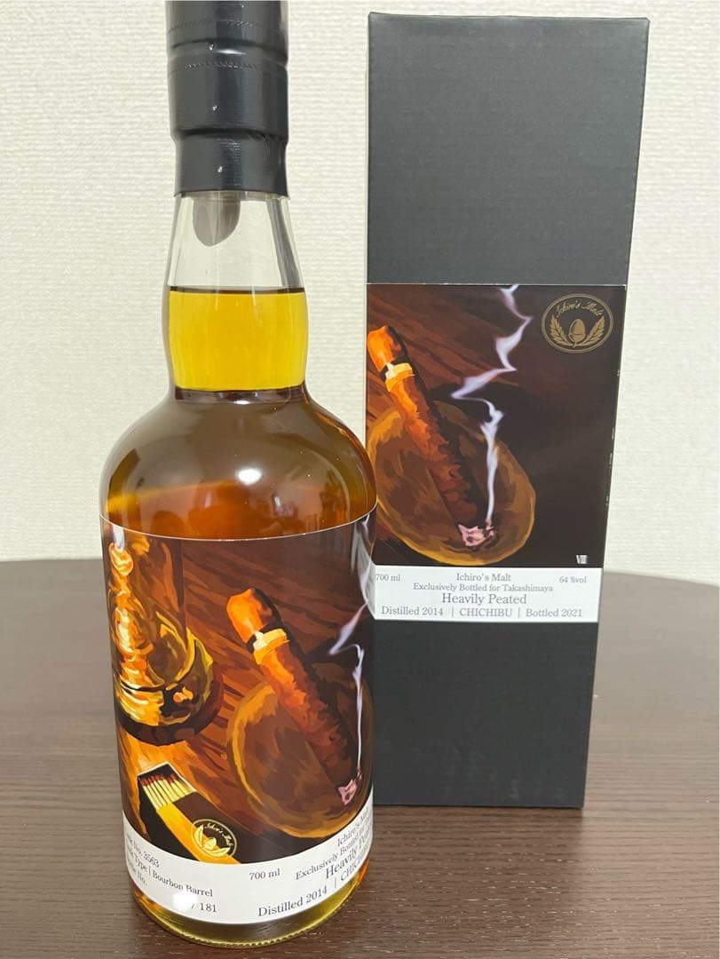 イチローズモルト　シガーラベル、EXCLUSIVE for TOHAKU茶館