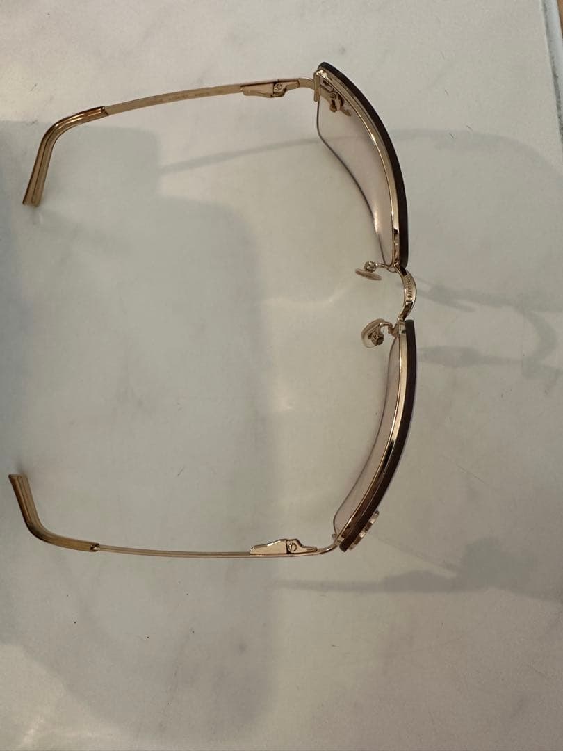 CHANEL リムレス　サングラス