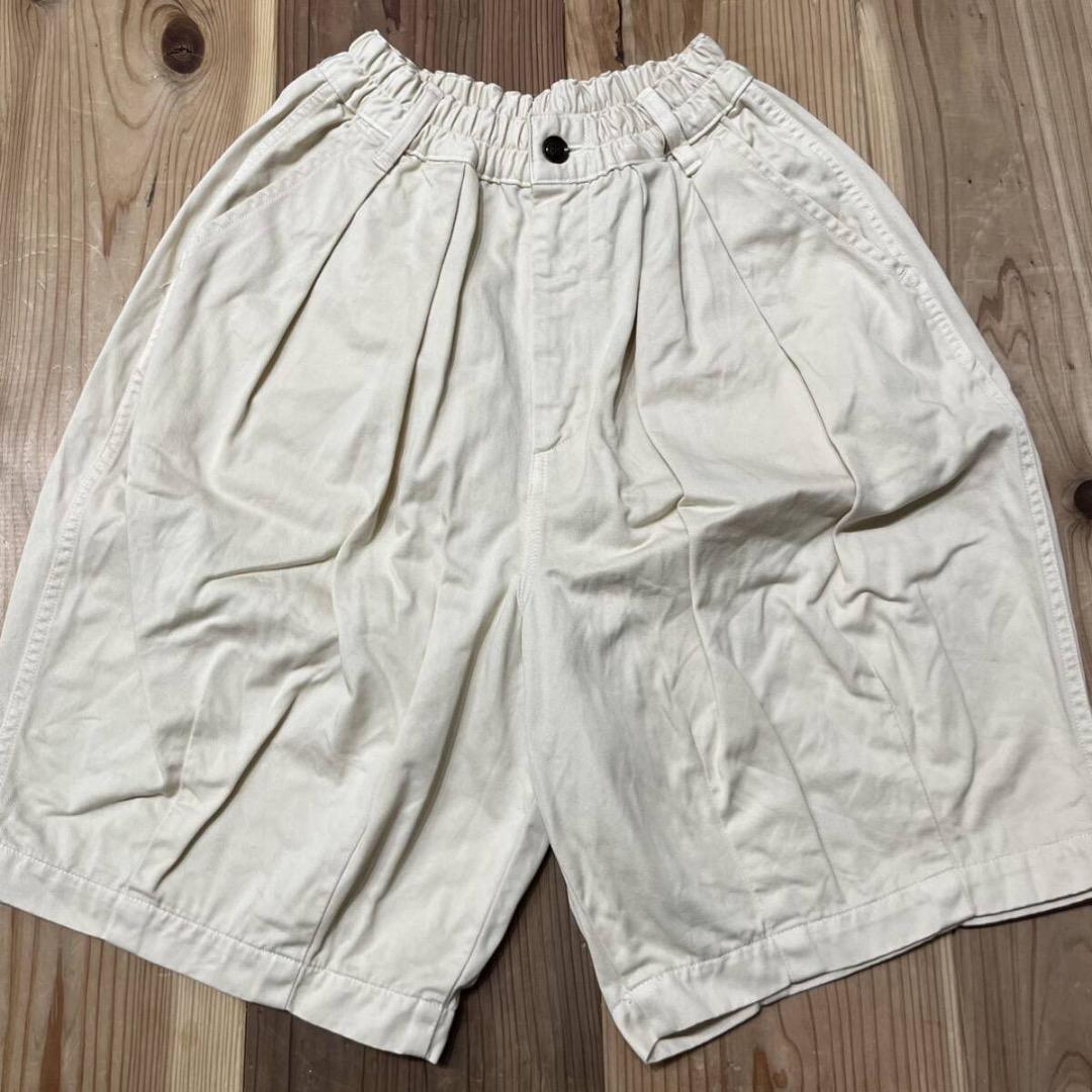 HARVESTY サーカスショートパンツ ハーフパンツ チノクロス 日本製