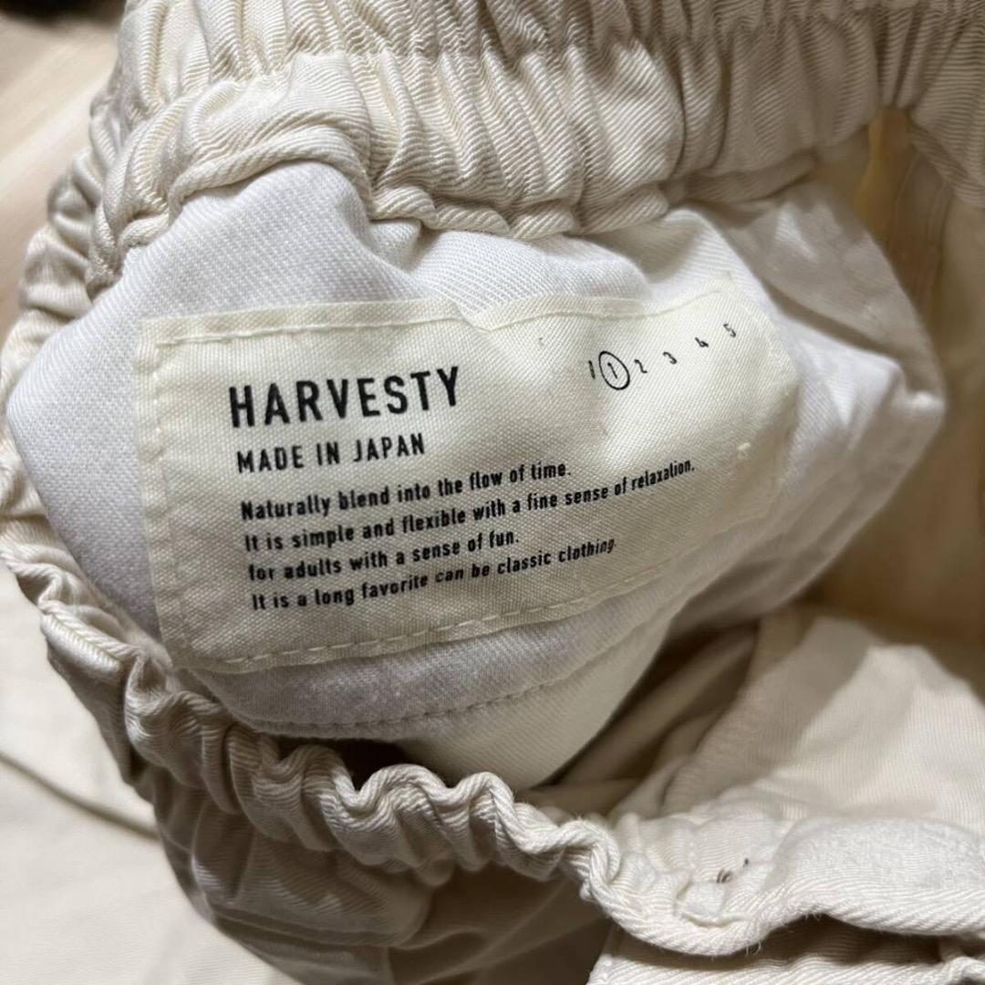 HARVESTY サーカスショートパンツ ハーフパンツ チノクロス 日本製