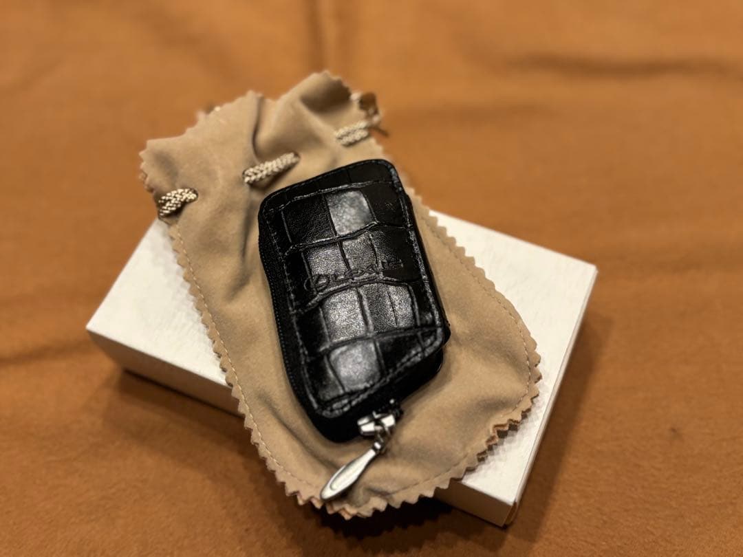 レクサスコレクション スマートキーケース カーフレザークロコ調 Lタイプ