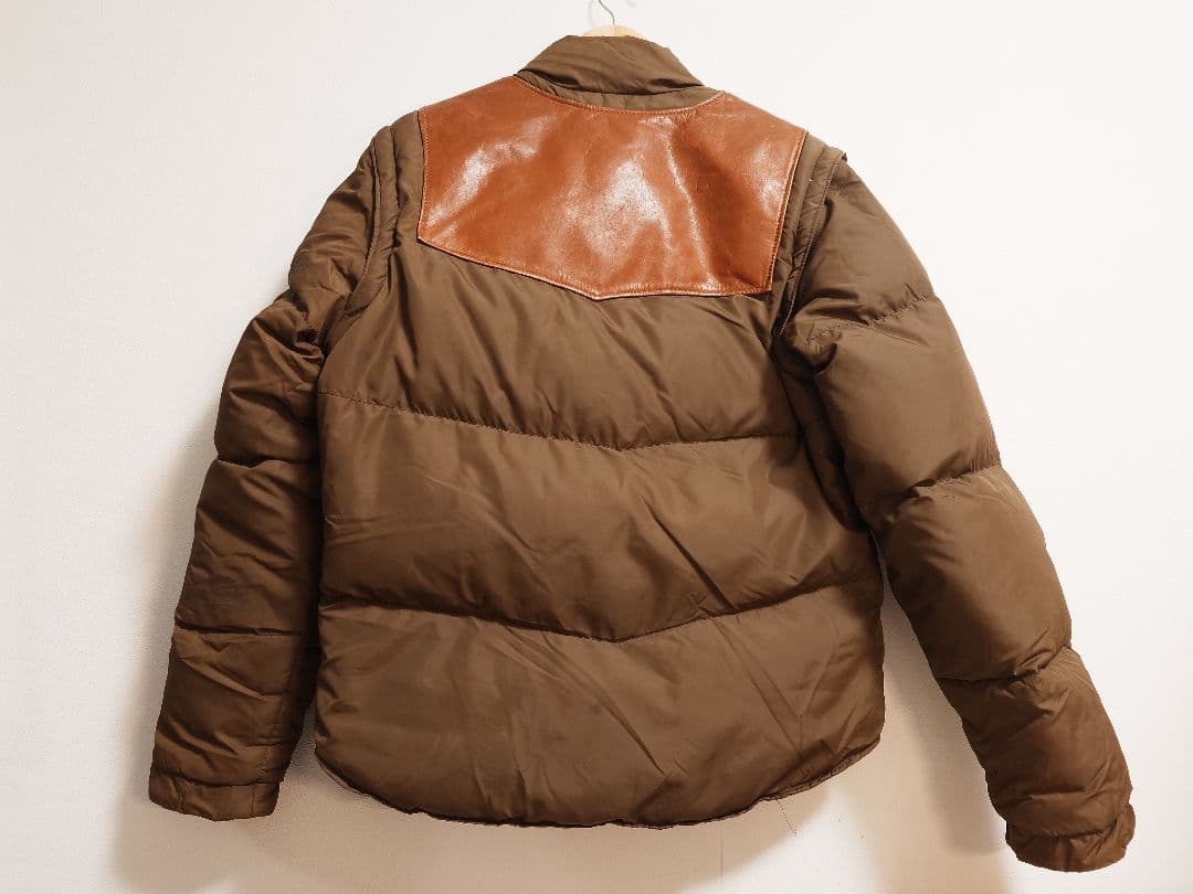 ぱ*ー様 80年90年代 ショット SCHOTT DOWN 2WAYダウンジャケ