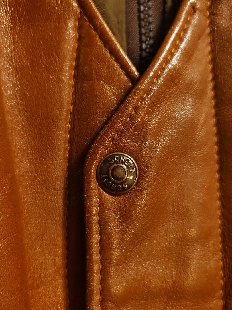 ぱ*ー様 80年90年代 ショット SCHOTT DOWN 2WAYダウンジャケ