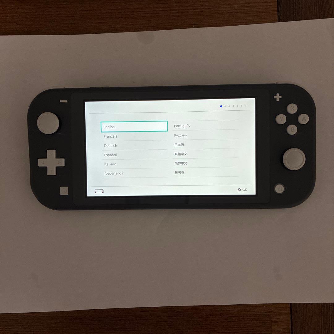 Nintendo Switch Lite グレー