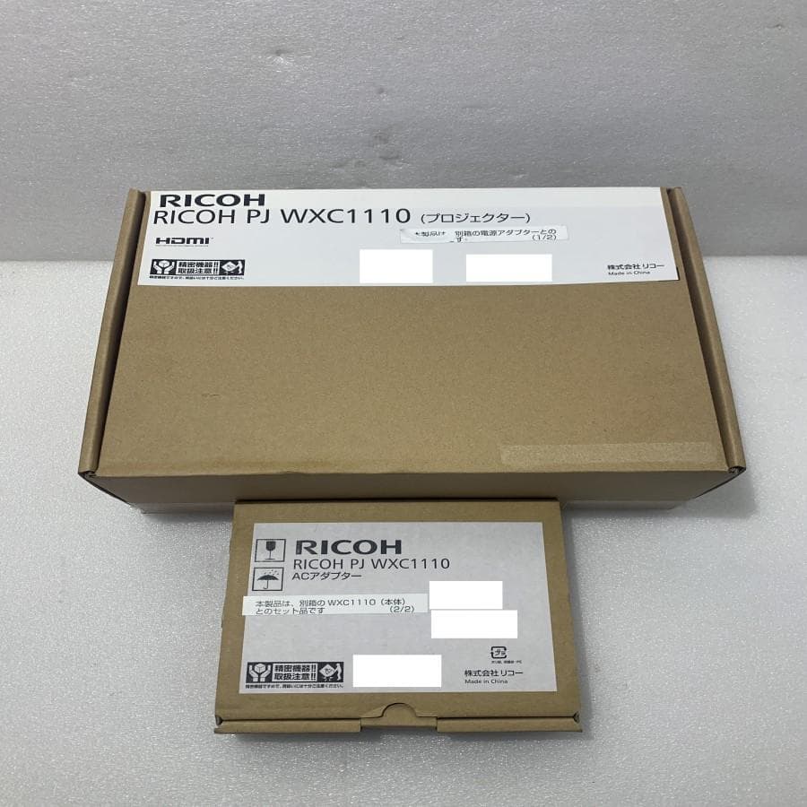 【新品】 RICOH LEDプロジェクター PJ WXC1110