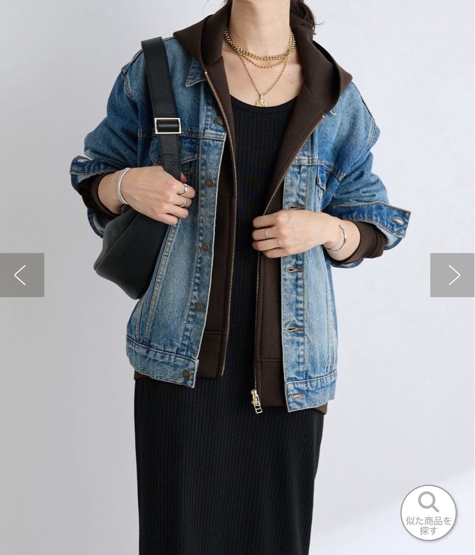 RIVE DROITE(リヴドロワ) 【羽織るだけでサマになるデニムジャケット