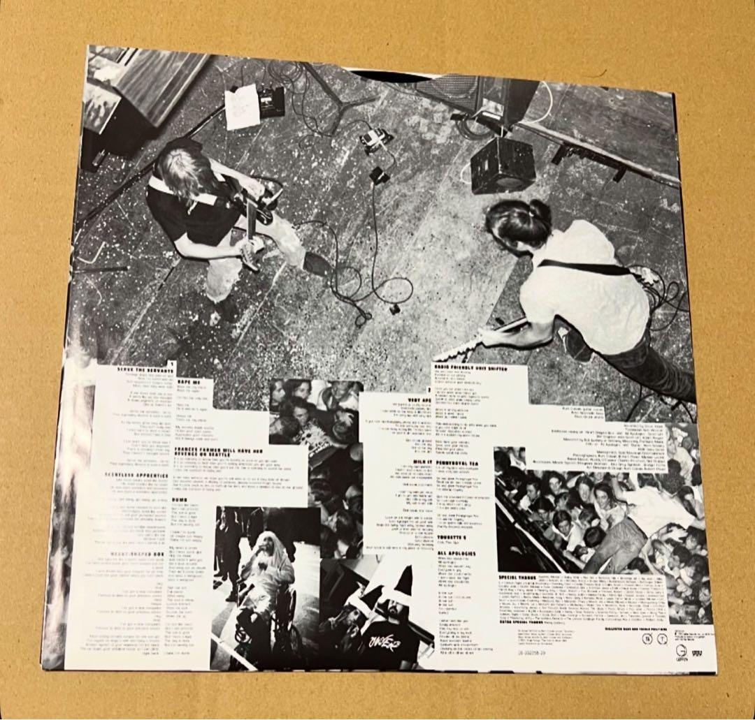 期間限定値下げ　NIRVANA IN UTERO EUオリジナル盤