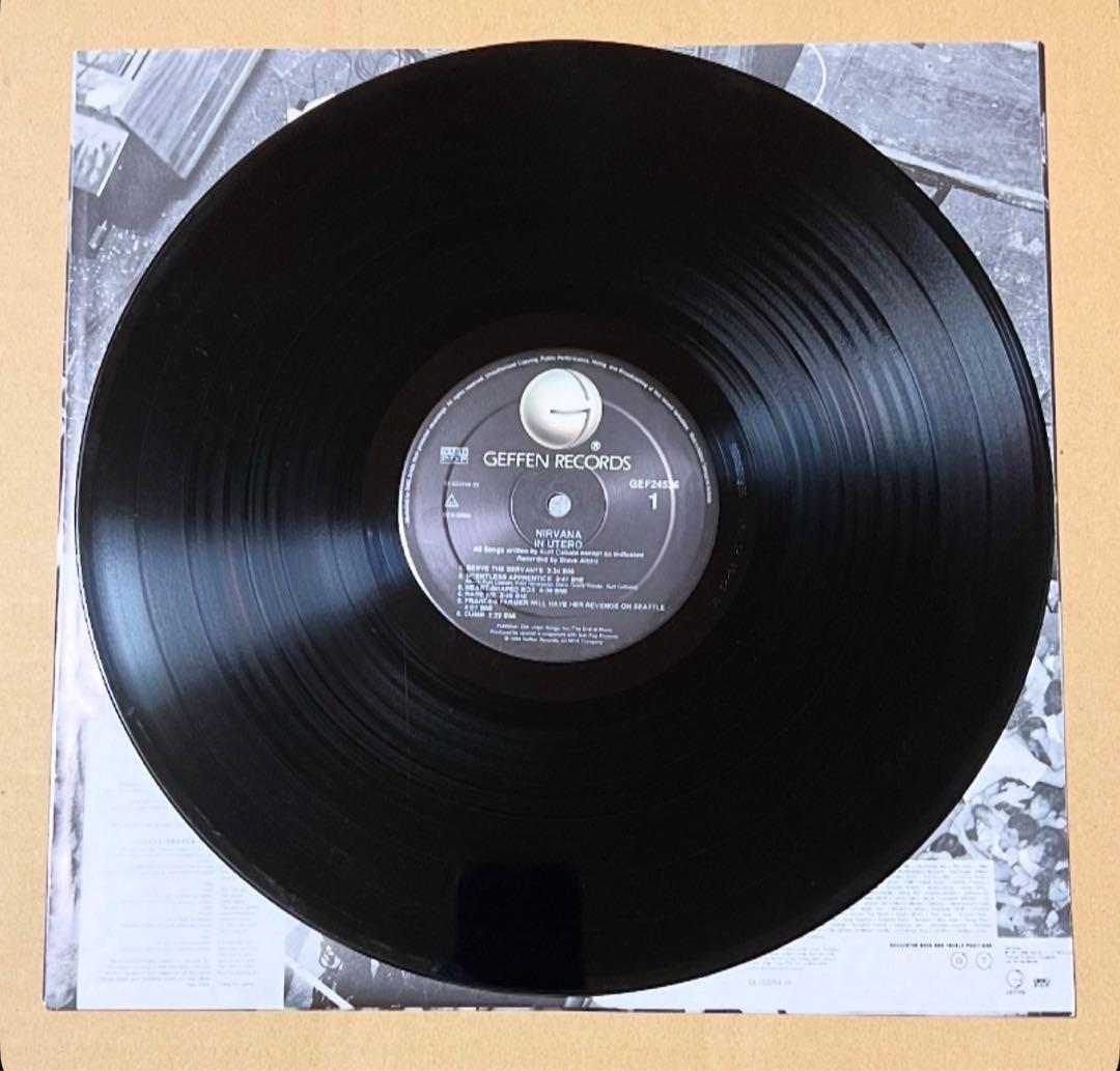 期間限定値下げ　NIRVANA IN UTERO EUオリジナル盤
