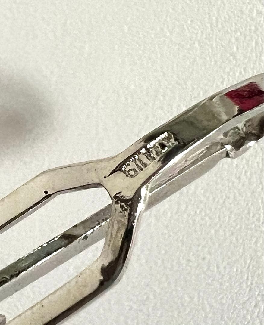 ネクタイピン　パールk10.とsilver 2個セット