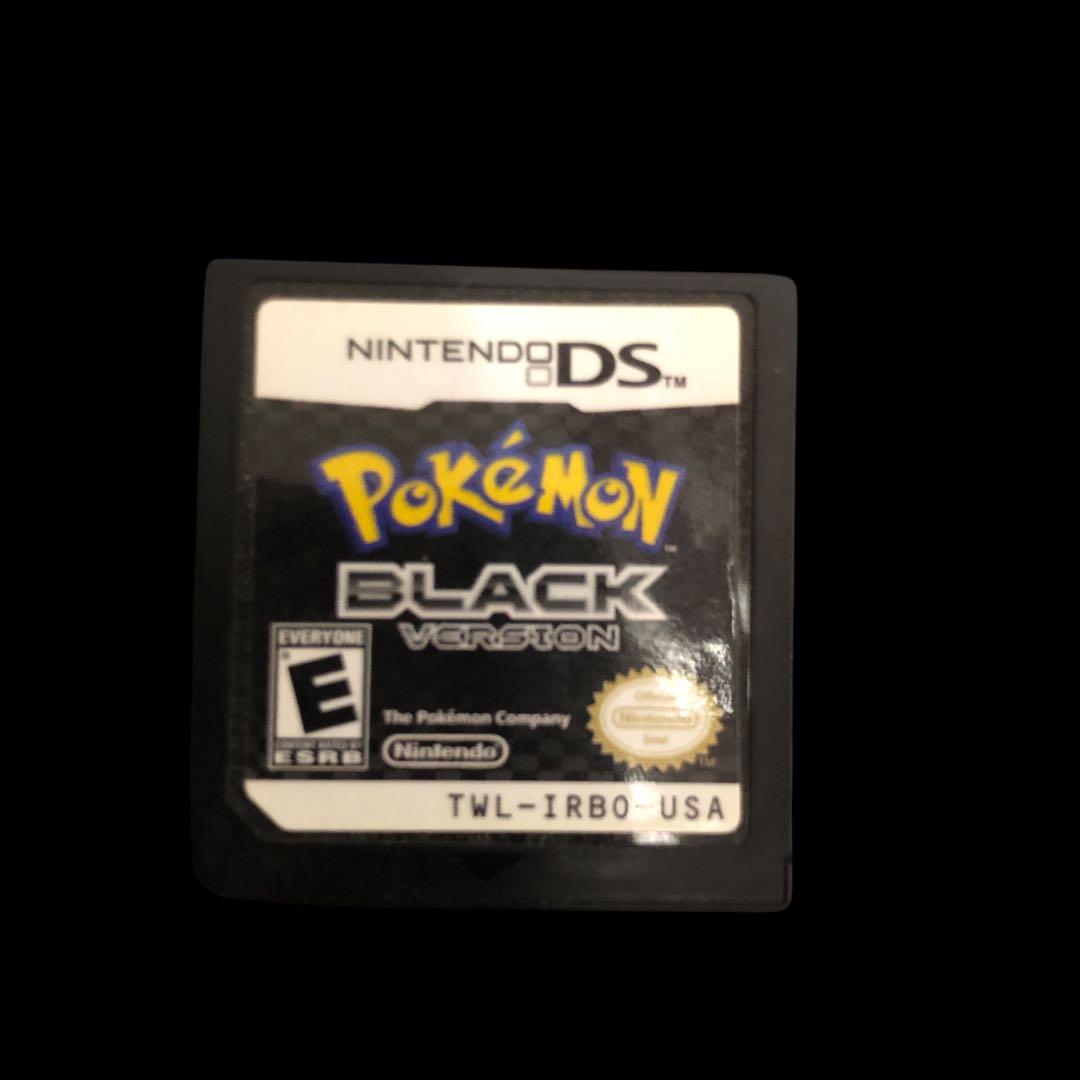 【希少】【最終値下げ】ポケットモンスター ブラック　DS 北米版【正規品】