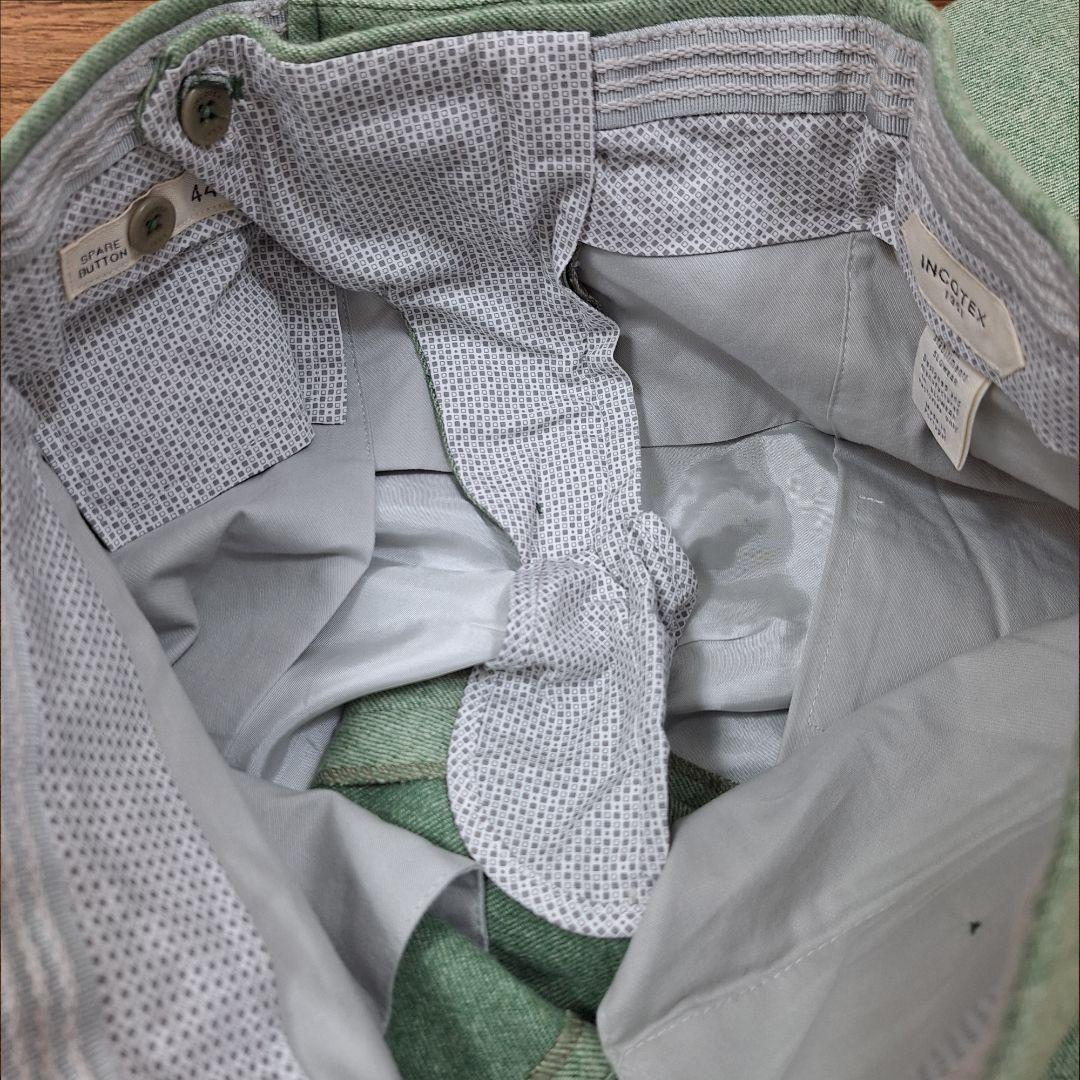 美品 INCOTEX インコテックス 35型ウールスラックス