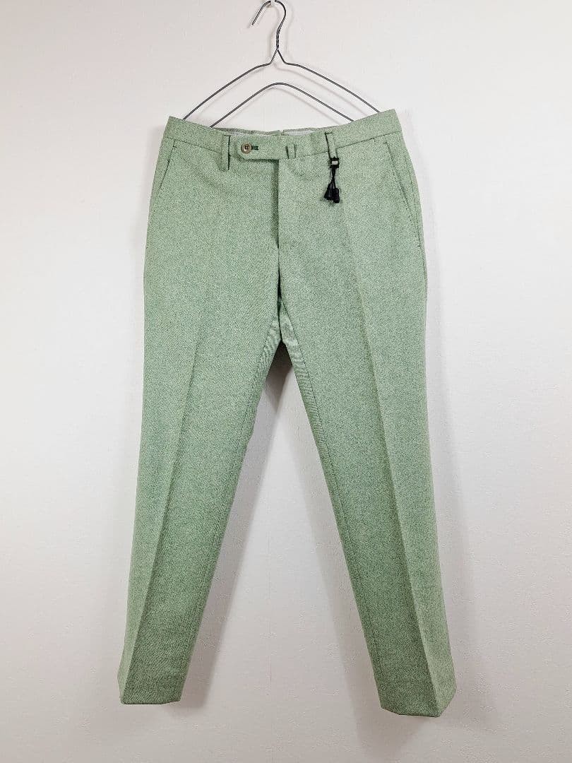 美品 INCOTEX インコテックス 35型ウールスラックス