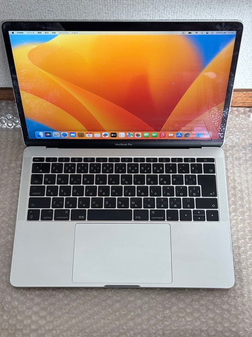MacBook Pro 13インチ　A1708 128GB Retina