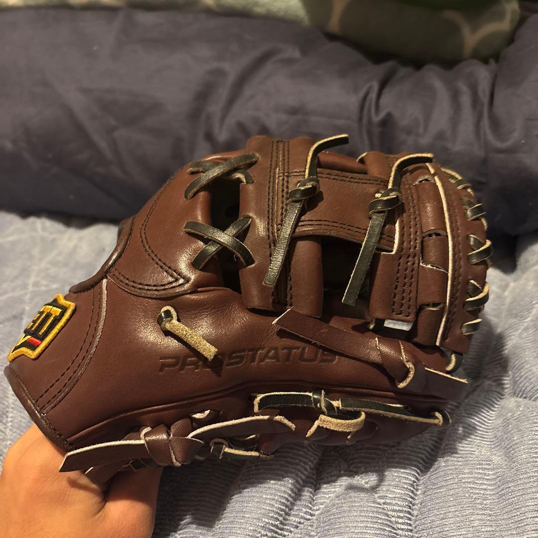 ZETT プロステイタス　硬式用グローブ 内野手用
