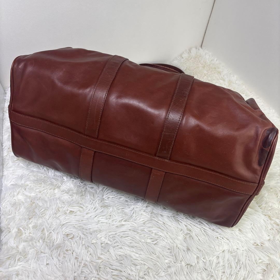[希少] ラルフローレン　レザーボストンバッグ　2way 大容量　U.S.A