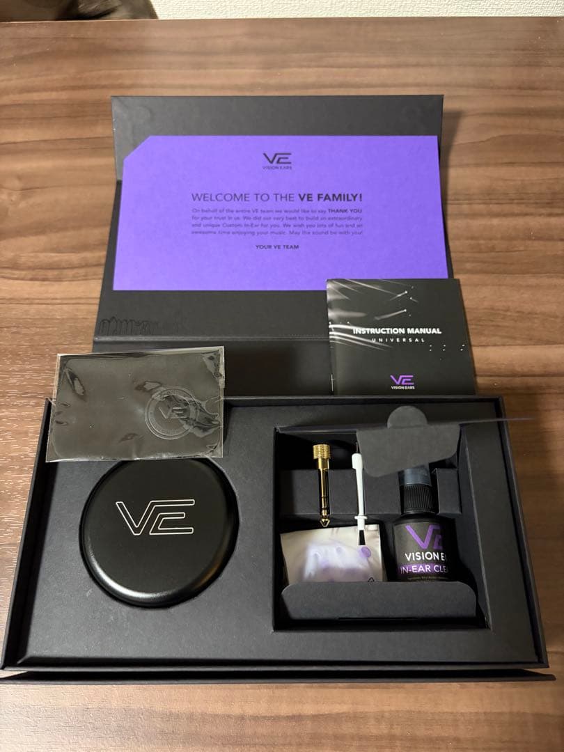 イヤホン VISION EARS VE8 (Universal Fit)