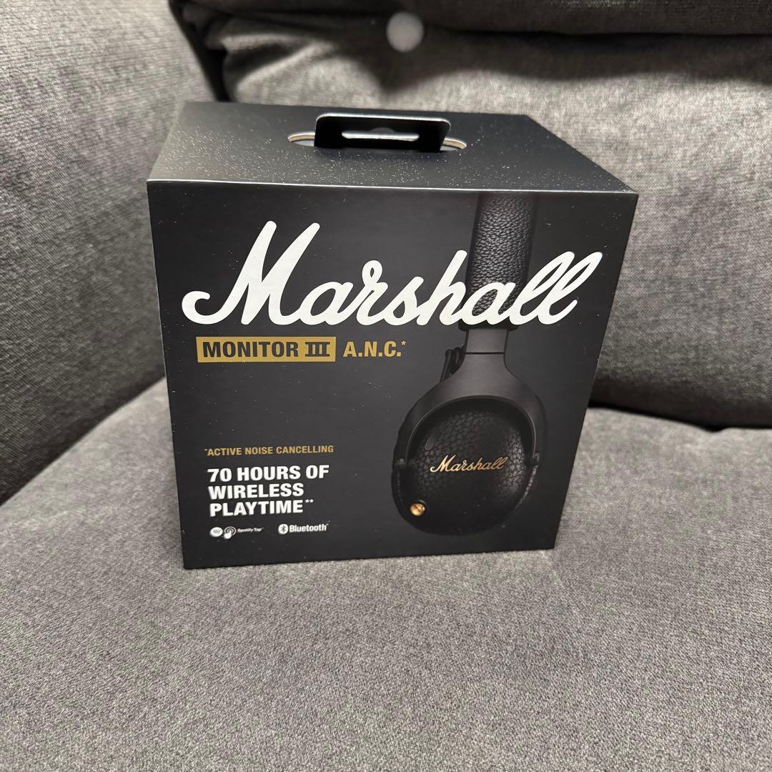 新品Marshall Monitor III A.N.C.