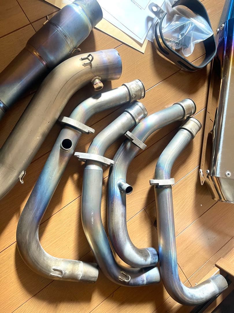 ZX25R フルエキ マフラー　トリックスター チタン ZX-25R