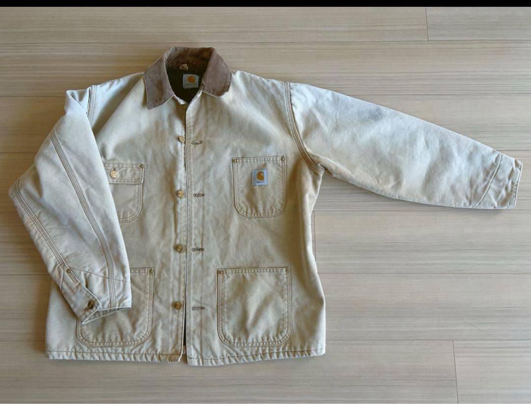 まとうCarhartt 80s chore jacket L