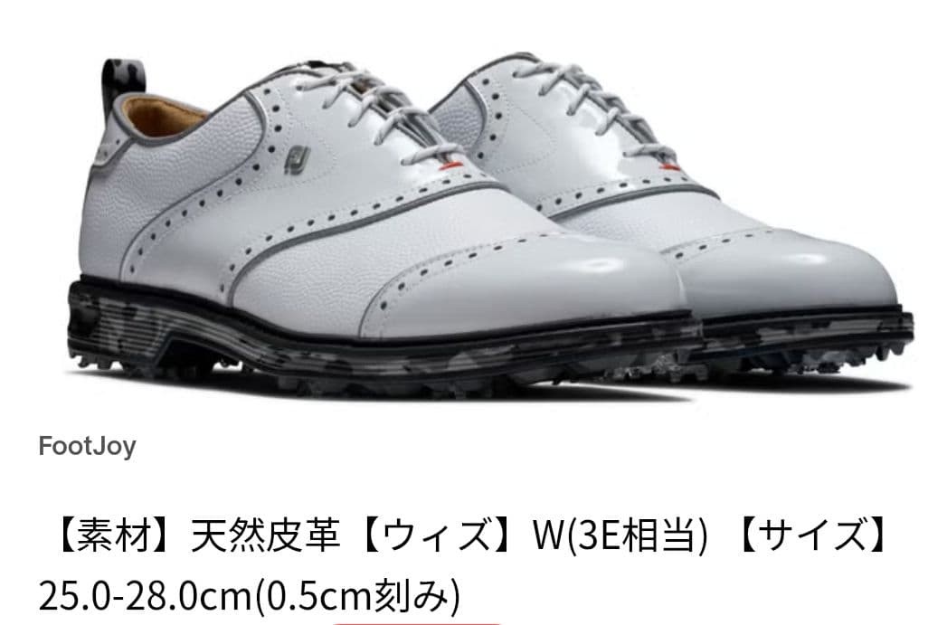 ray　新品未使用、FootJoy ドライジョイズプレミアウィルコックス