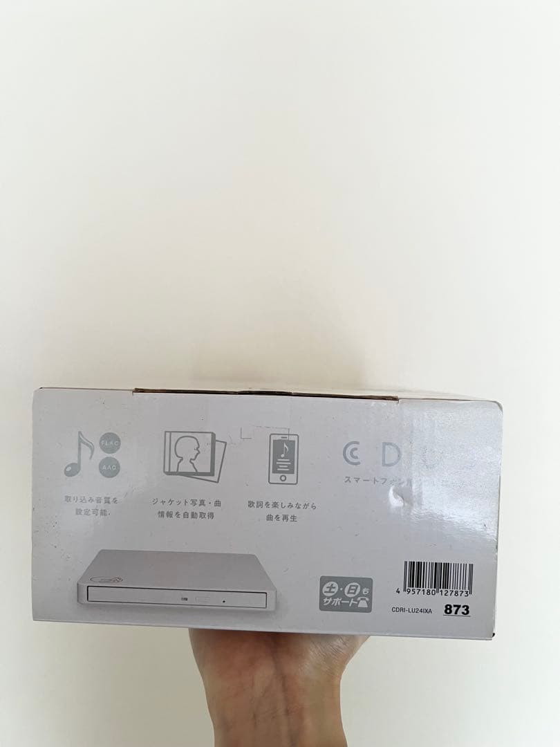 I-O DATA（アイ・オー・データ）CDレコ（CDレコーダー）　スマホ