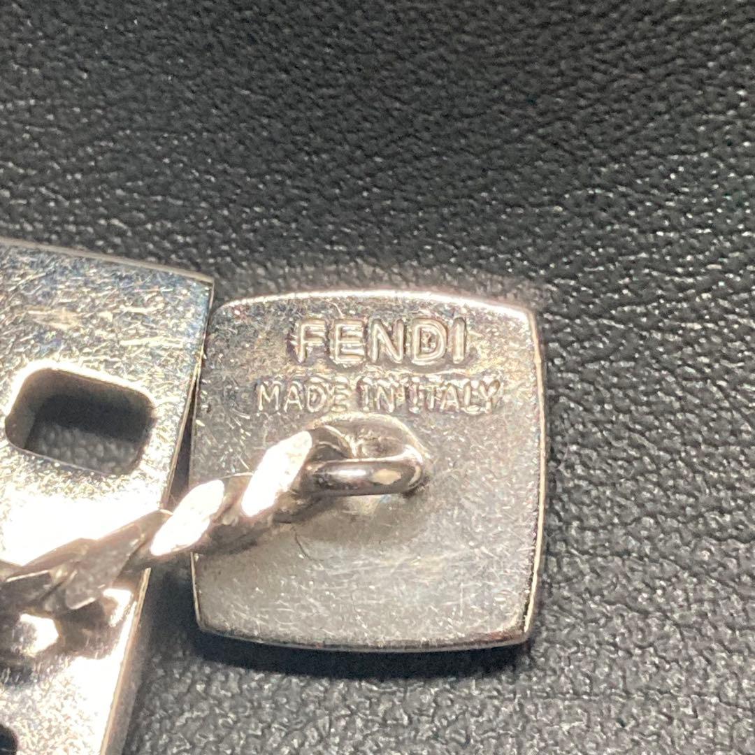 FENDI フェンディ　カフリンクス シルバー　フェイス silver925