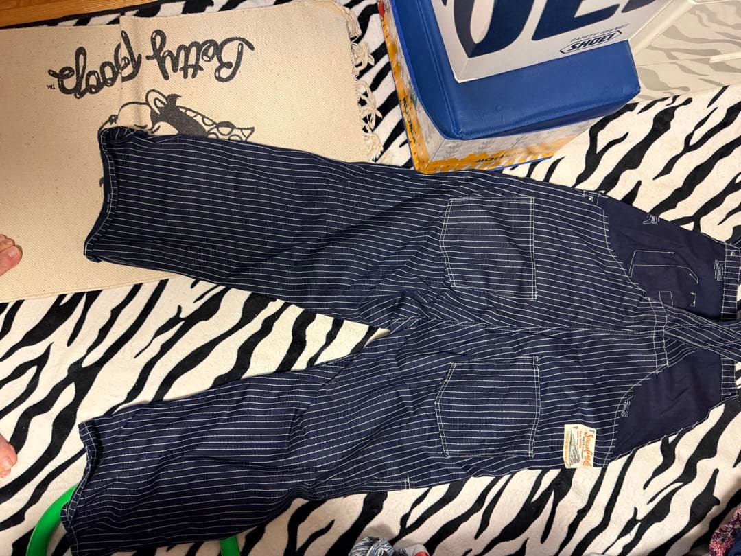 1*L様 Sugar Cane ウォバッシュオーバーオール ネイビー