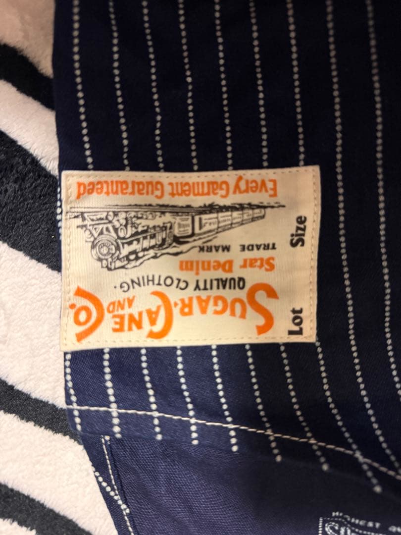 1*L様 Sugar Cane ウォバッシュオーバーオール ネイビー