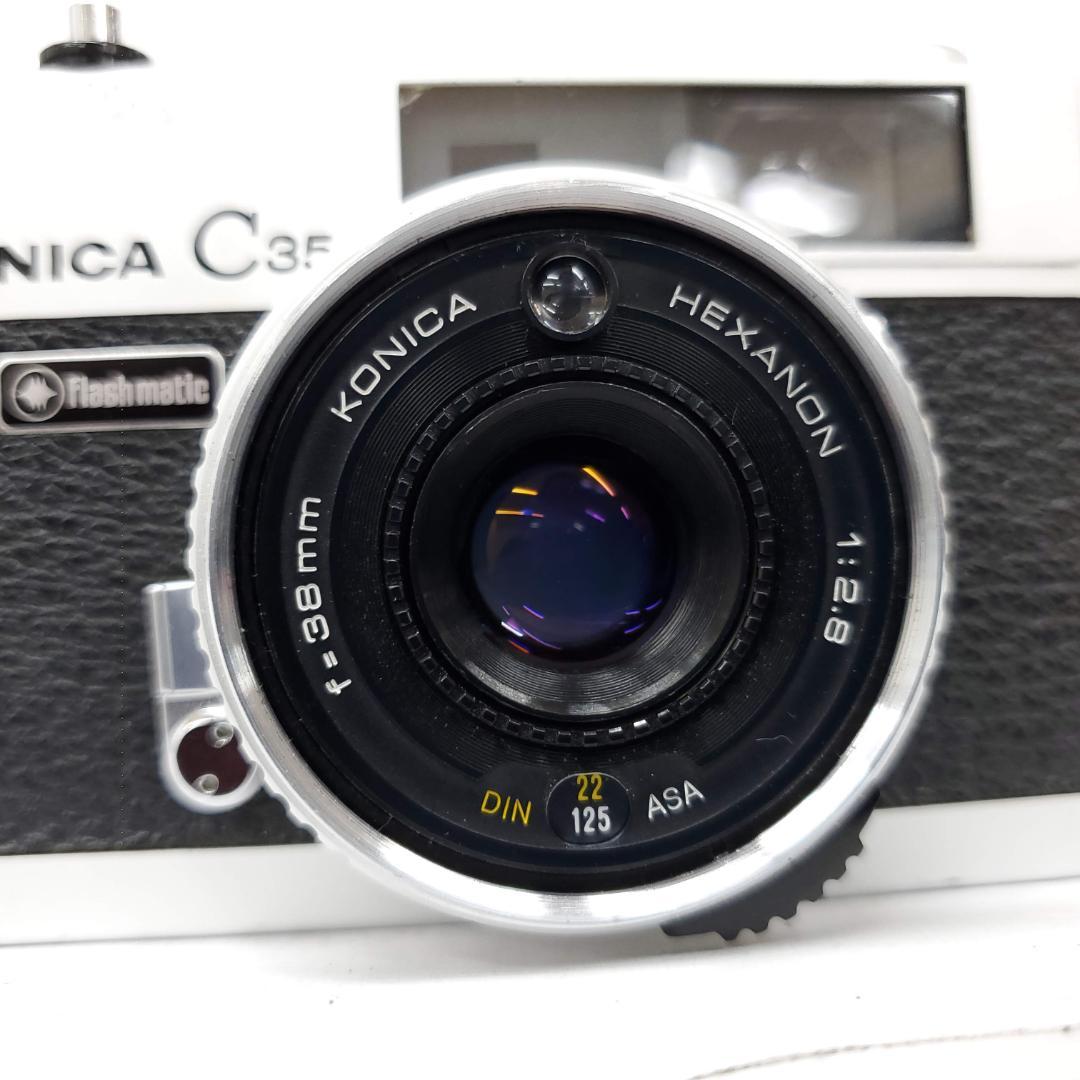 フィルムカメラ KONICA C35 Flash matic F1225-251-1p p