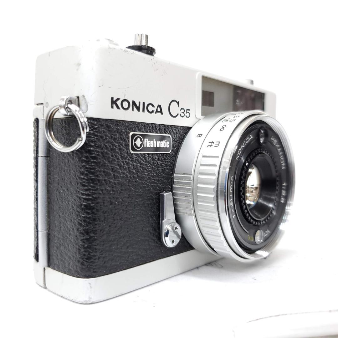 フィルムカメラ KONICA C35 Flash matic F1225-251-1p p