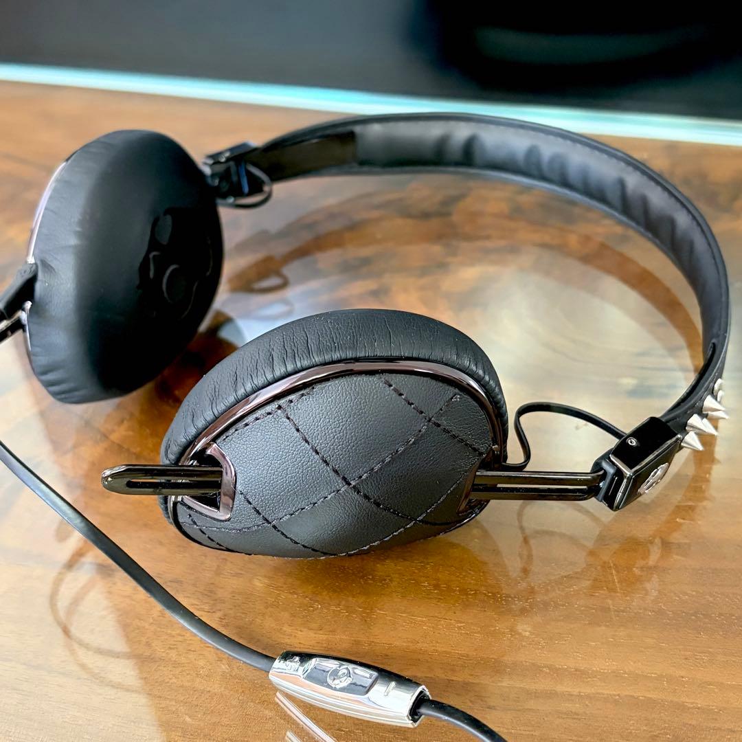 Skullcandy Knockout 有線ヘッドホン　リモコン付 Black