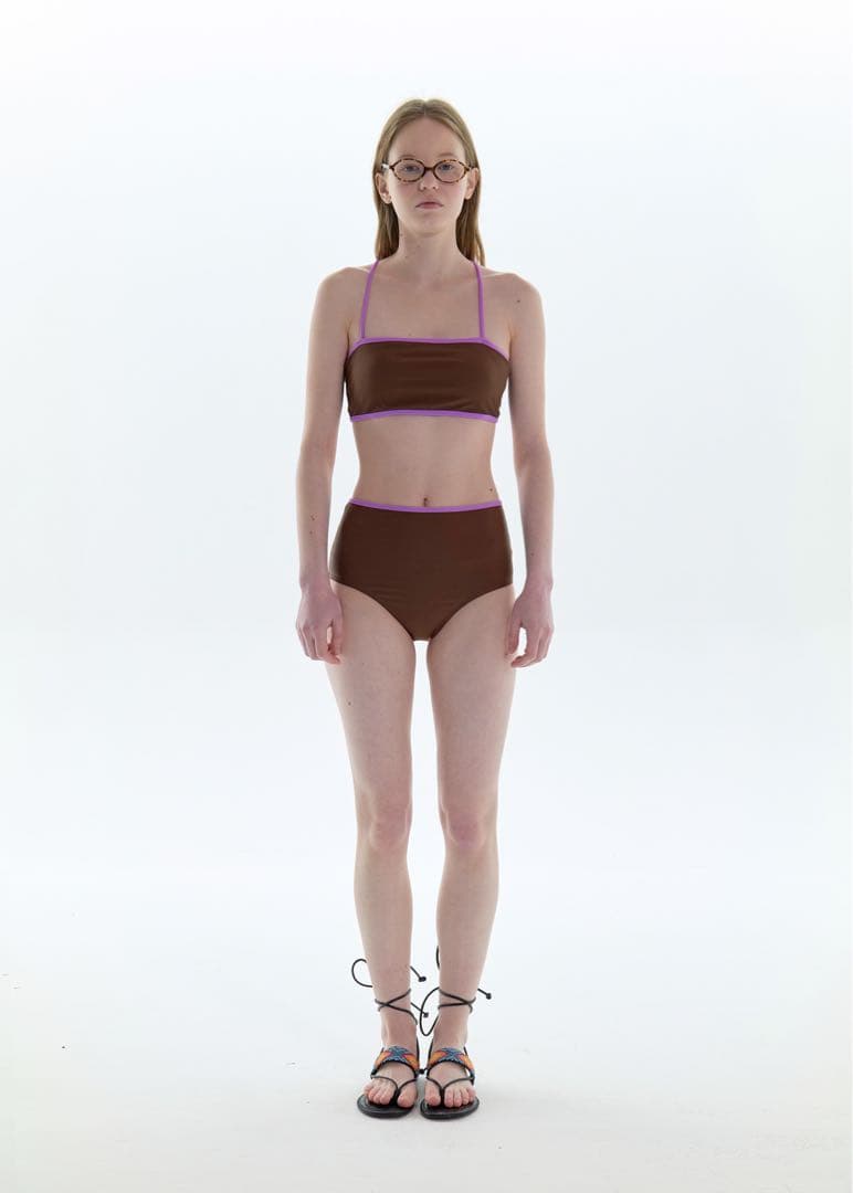 PISCESS ブラウン　ビキニ