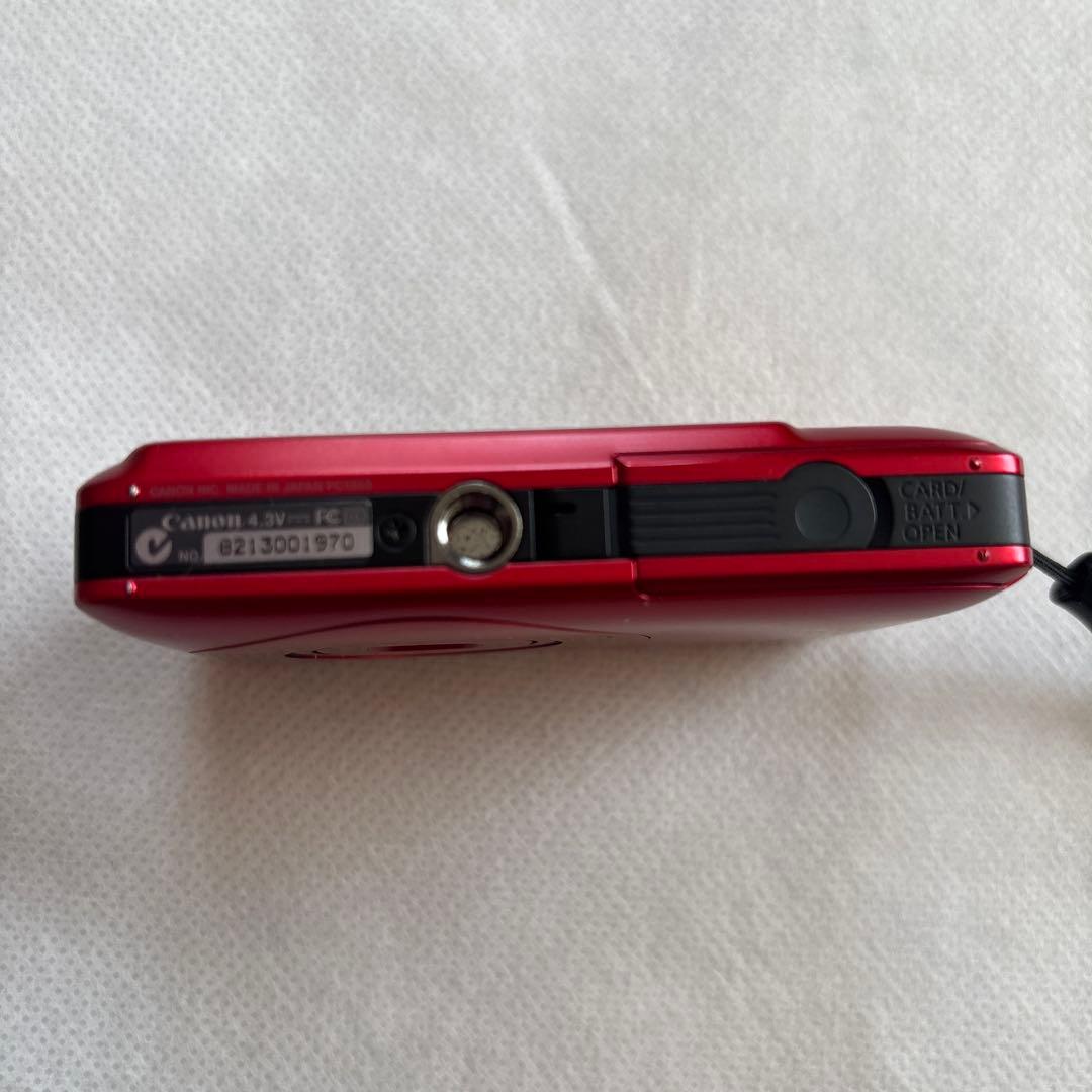 Canon IXY 210IS レッド キヤノン コンパクトデジタルカメラ
