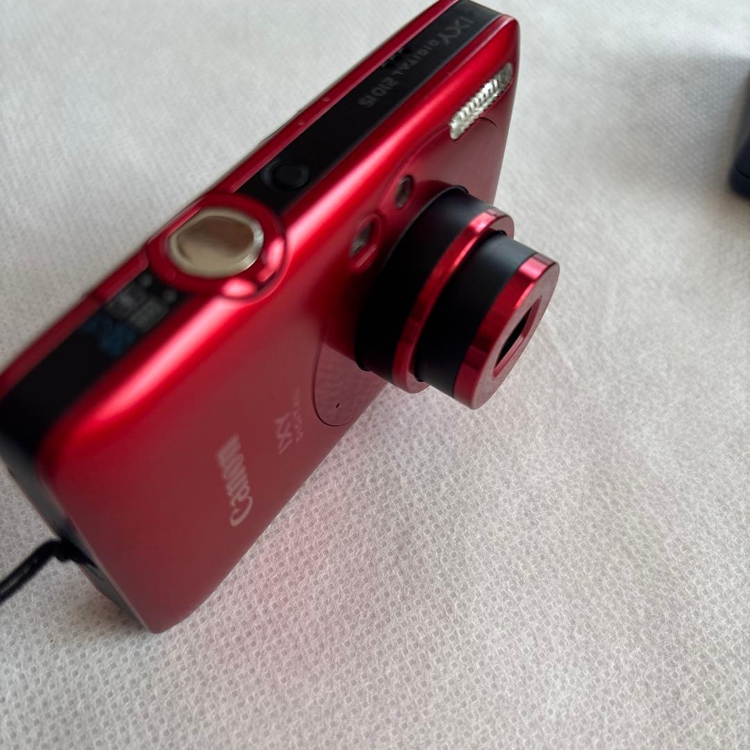 Canon IXY 210IS レッド キヤノン コンパクトデジタルカメラ
