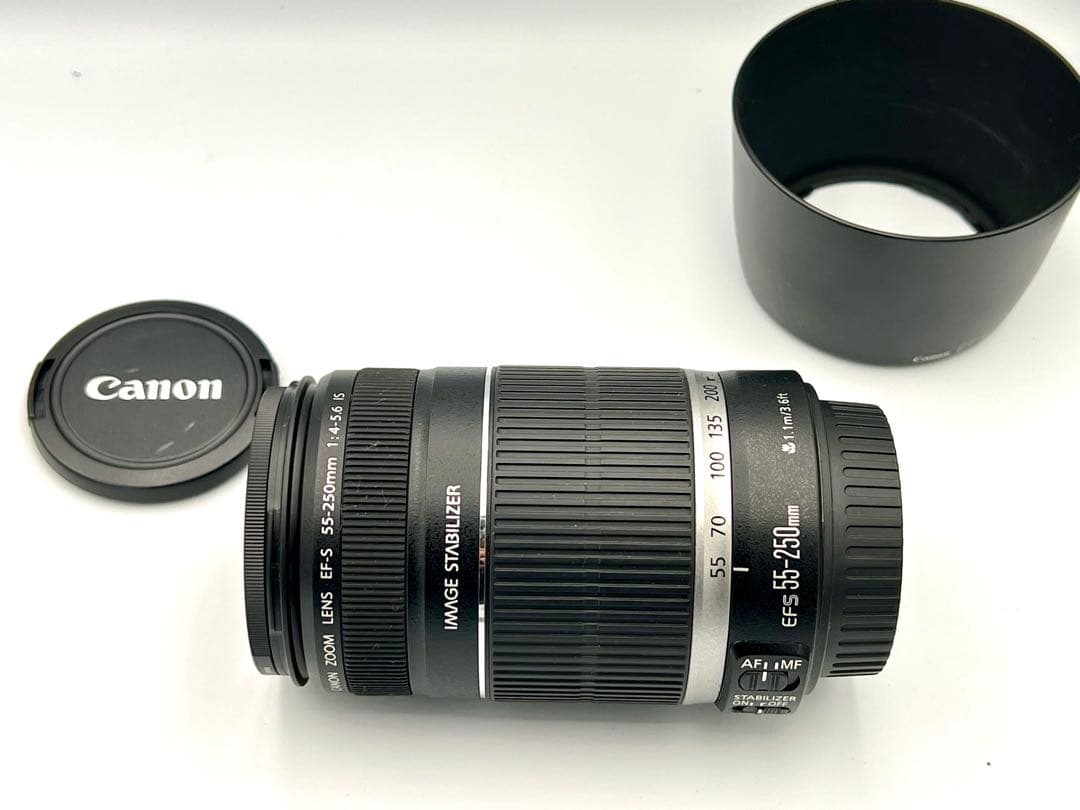 Canon EF-S 55-250mm F4-5.6 IS II 望遠ズームレ…