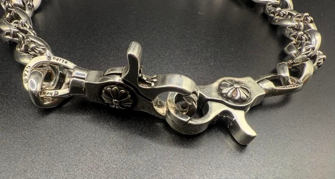 ウォレットチェーン　タイニーチェーン　silver925刻印あり