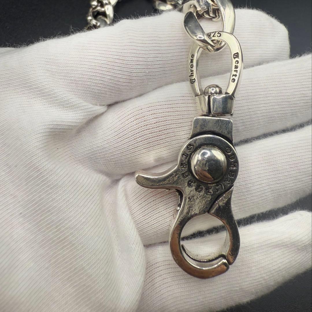 ウォレットチェーン　タイニーチェーン　silver925刻印あり