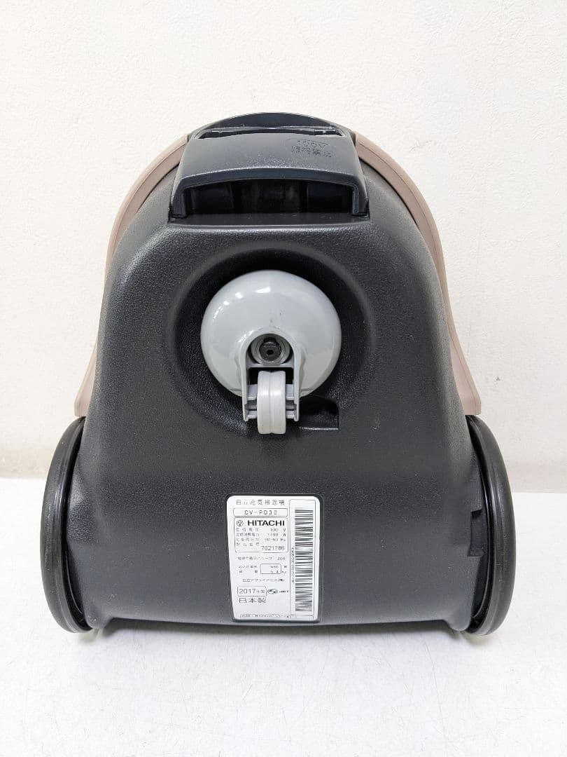 HITACHI 日立 CV-PD30 紙パック式掃除機 2017年製