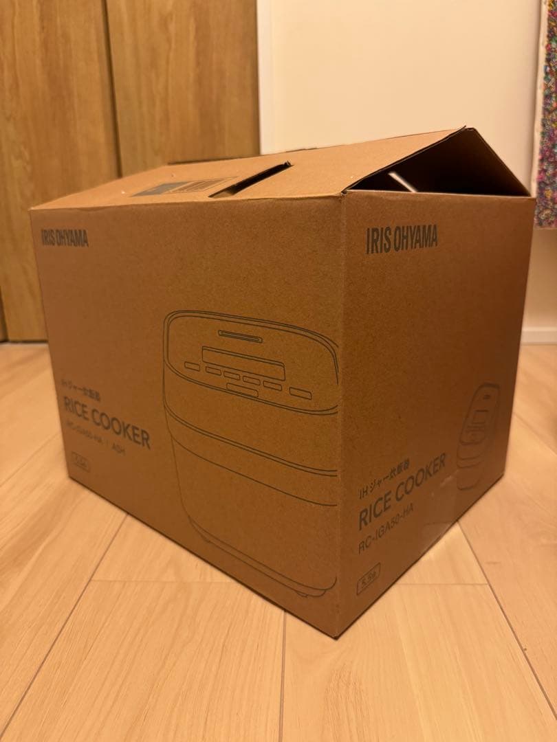 アイリスオーヤマ IHジャー炊飯器 5.5合 50銘柄炊き分け機能 極厚火釜使用