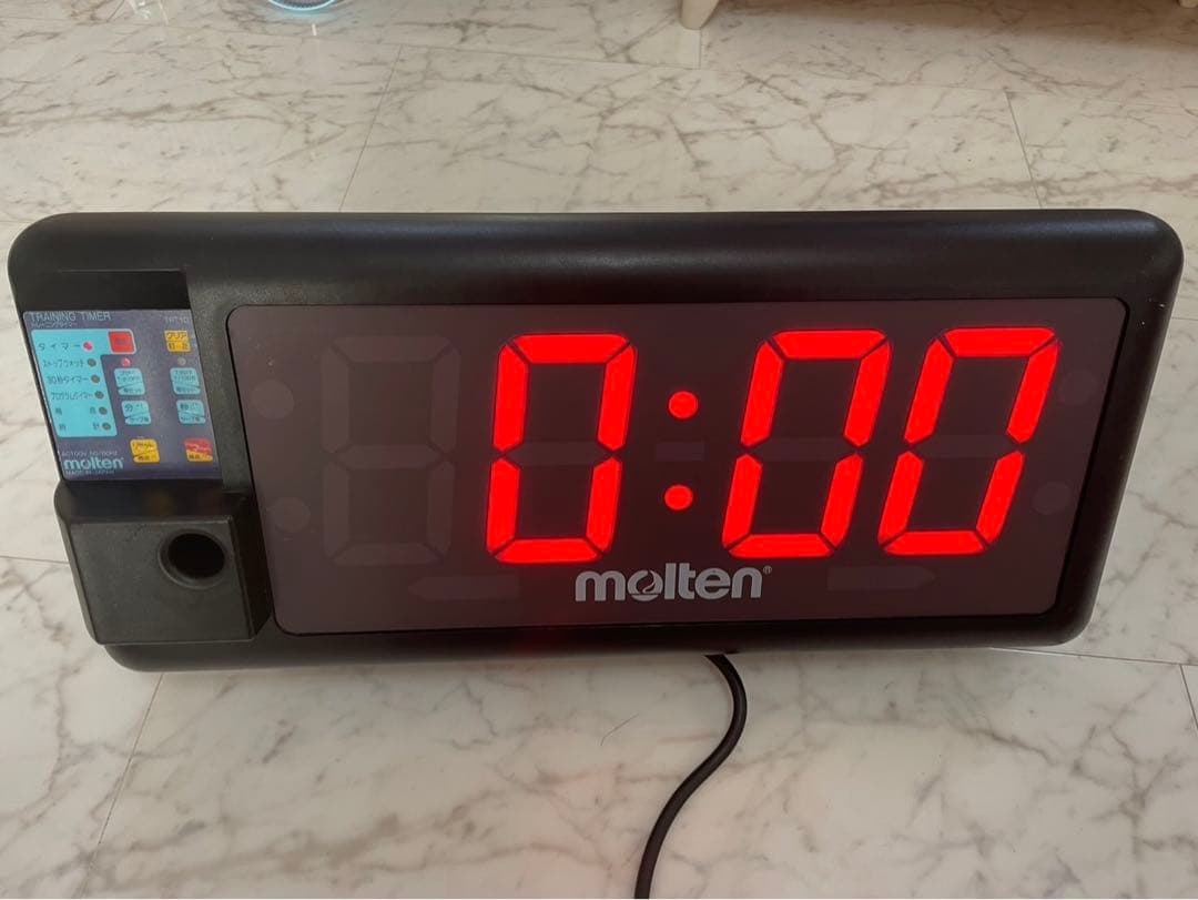 ［早い者勝ち] molten デジタルタイマー TRT10