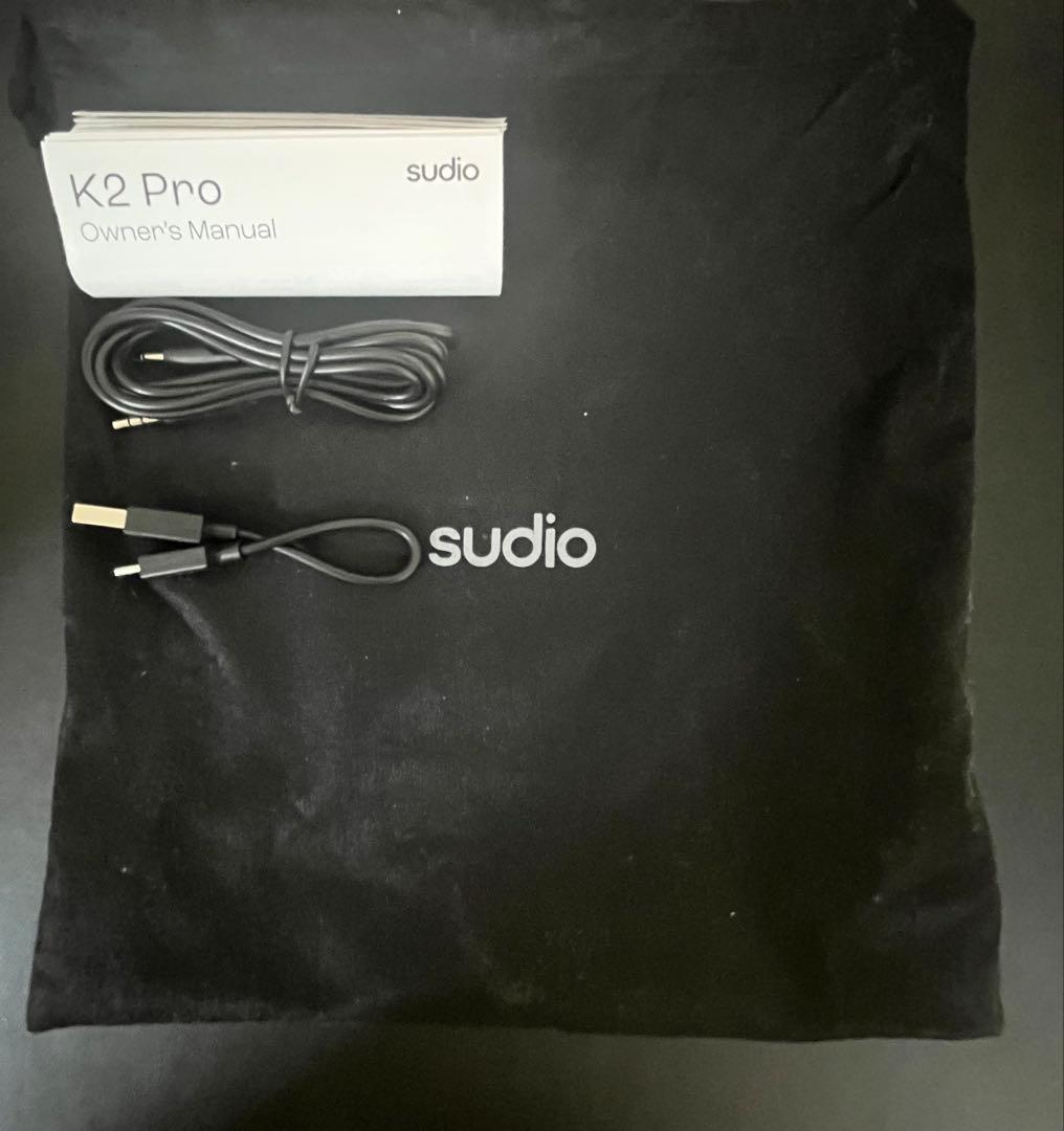 Sudio K2 Pro ワイヤレスヘッドホン ブラック ほぼ未使用