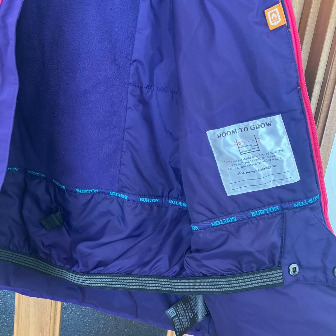 BURTON スキー、スノーボードウェア 子ども用 上下　150