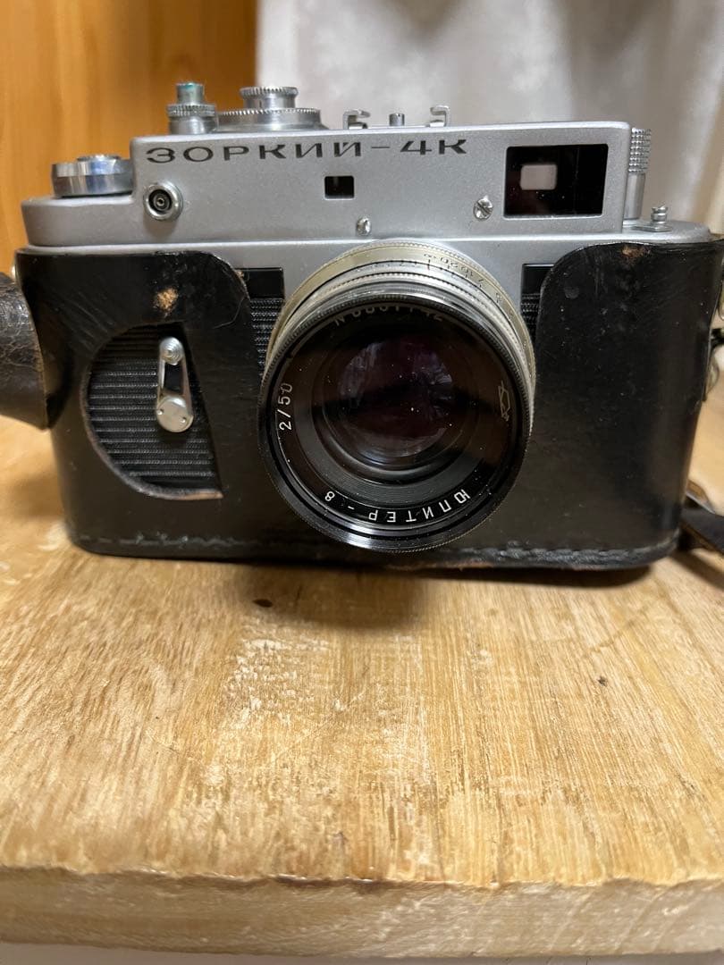 ロシアンライカ　ゾルキー4K 純正革ケース付き