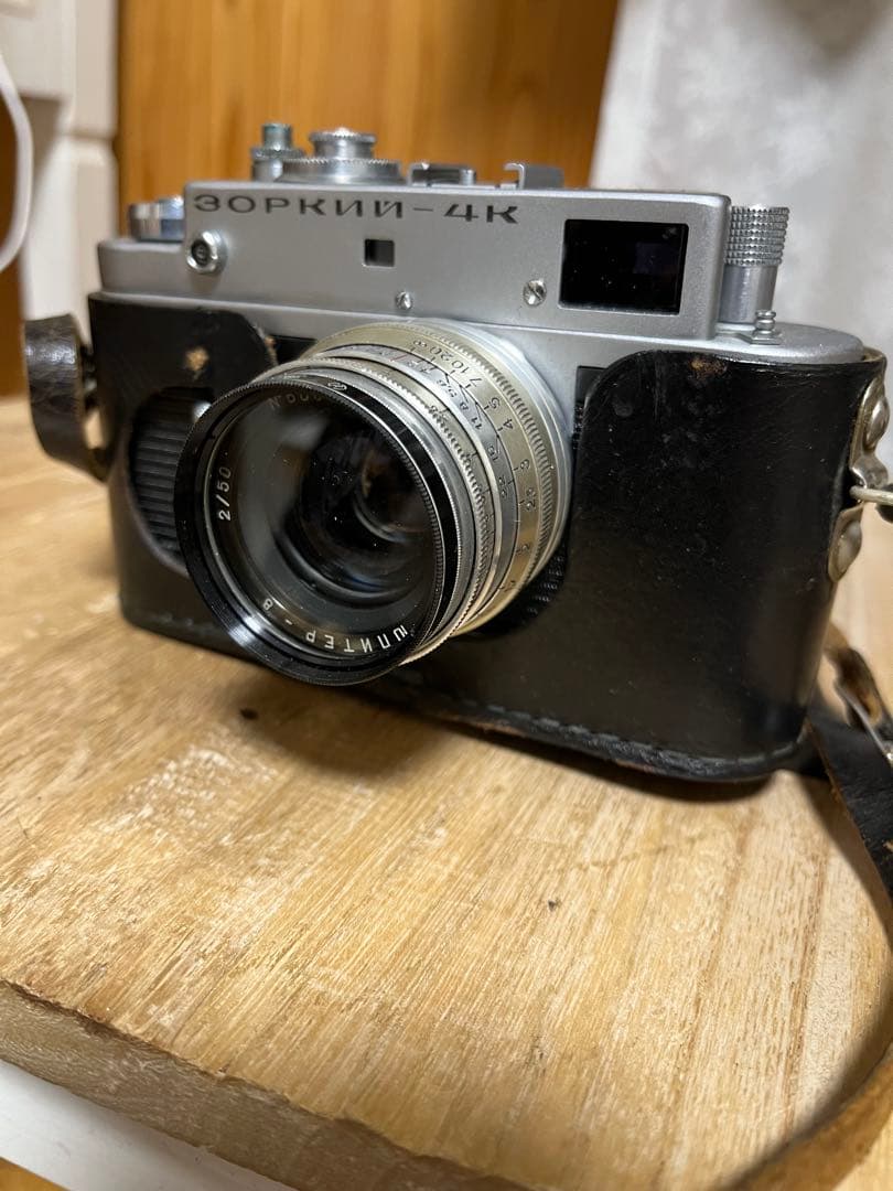 ロシアンライカ　ゾルキー4K 純正革ケース付き