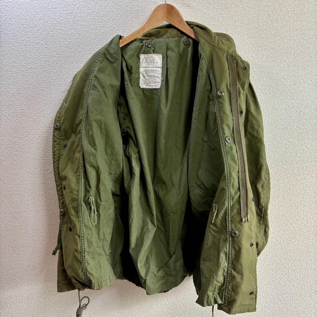 70s 米軍実物 U.S.ARMY M-65 フィールドジャケット 1972年