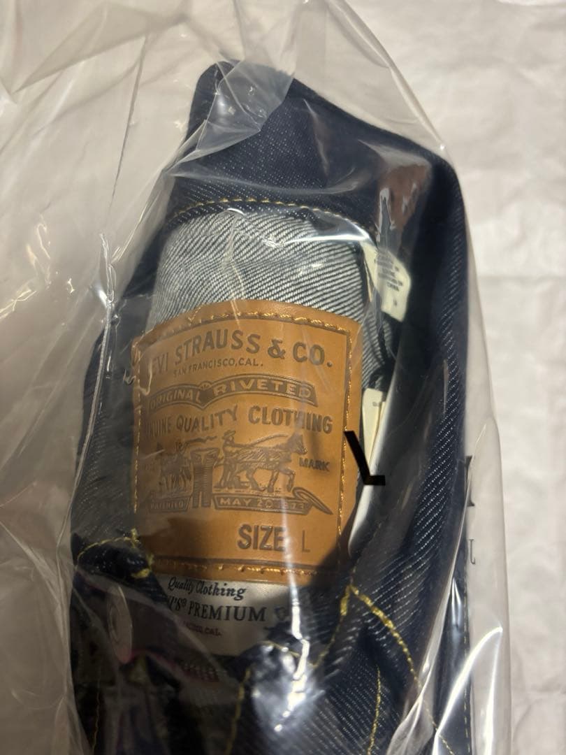 【新品】JOURNAL×LEVI'S TYPE2トラッカージャケット Lサイズ