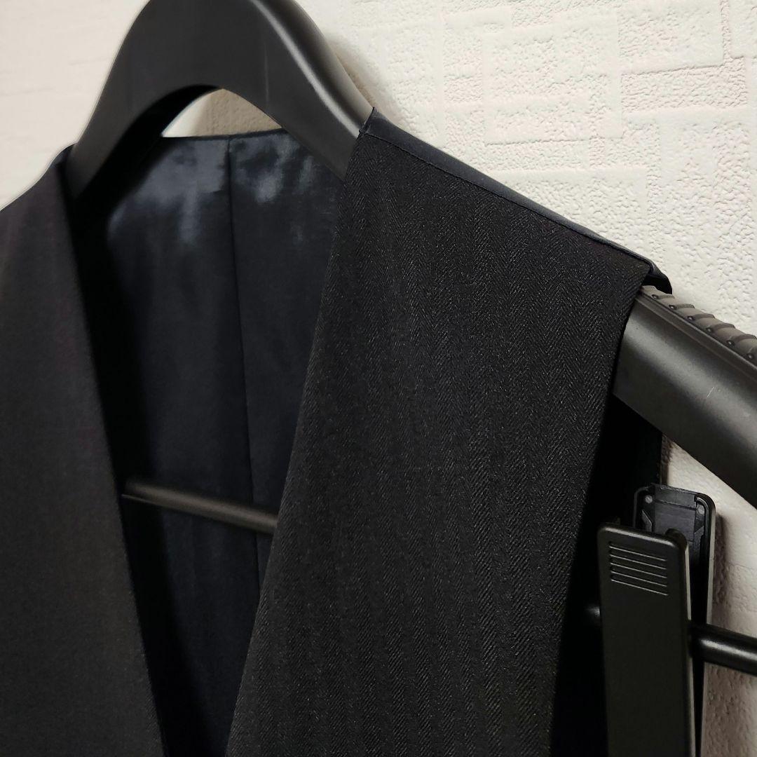 スーツセレクト　メンズ　スーツ　スリーピース　4Sシリーズ　着用一回　ブラック