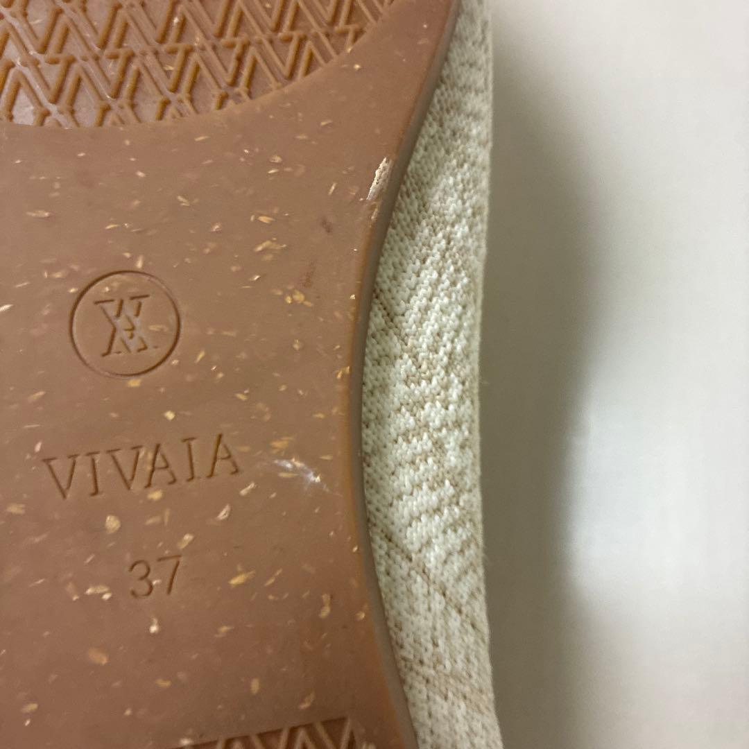 VIVAIA ビバイア　フラットシューズ サイズ37 ベージュ