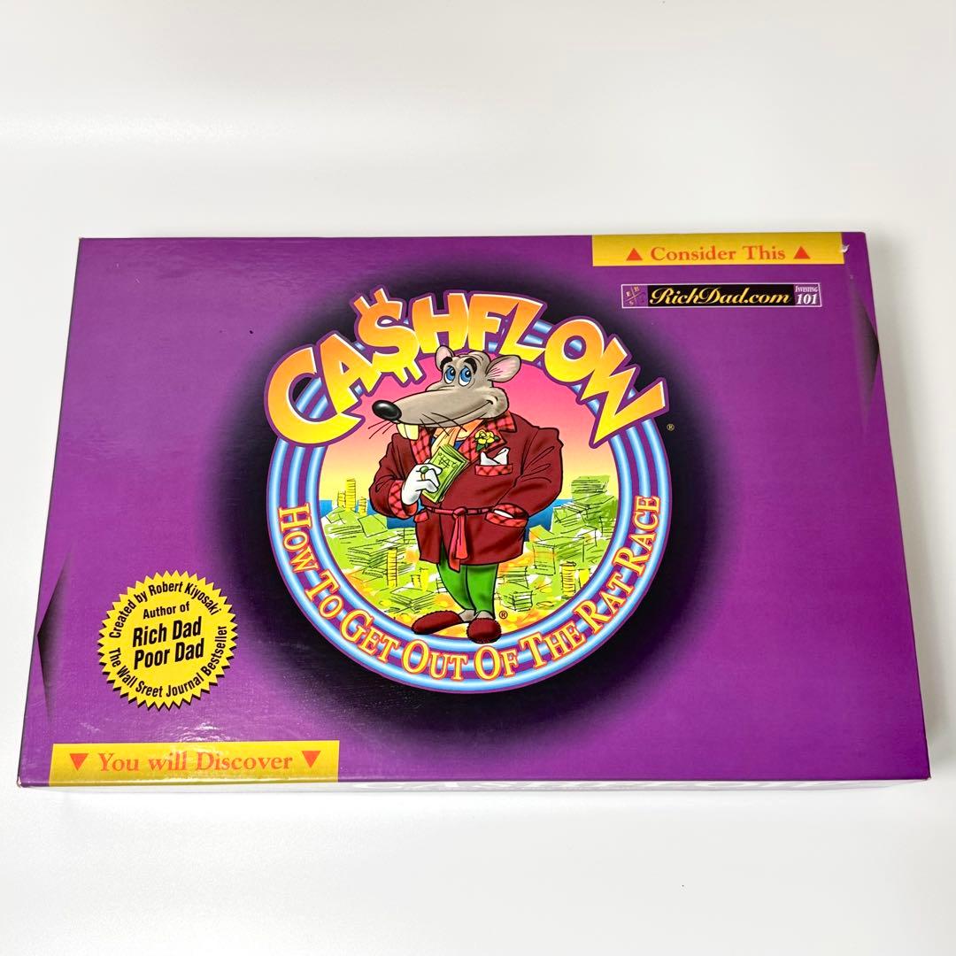 金持ち父さんキャッシュフロー101ボードゲーム 英語版 説明書日本語訳あり