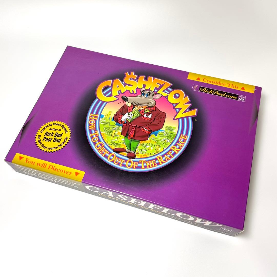 金持ち父さんキャッシュフロー101ボードゲーム 英語版 説明書日本語訳あり